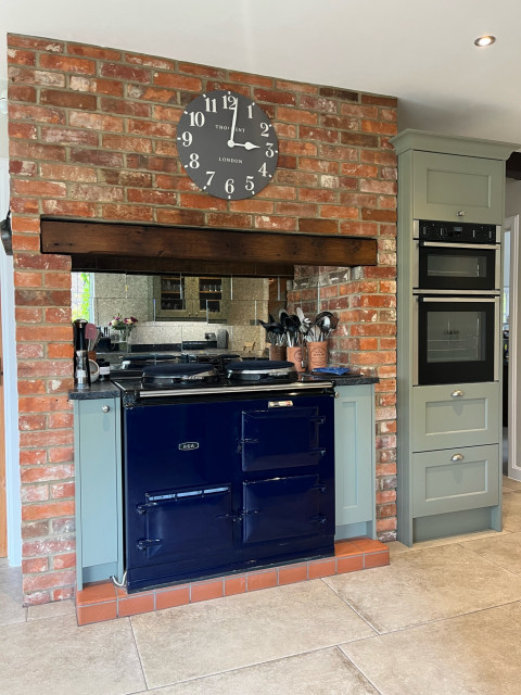 Traditional Green Shaker Kitchen traditional-kitchen