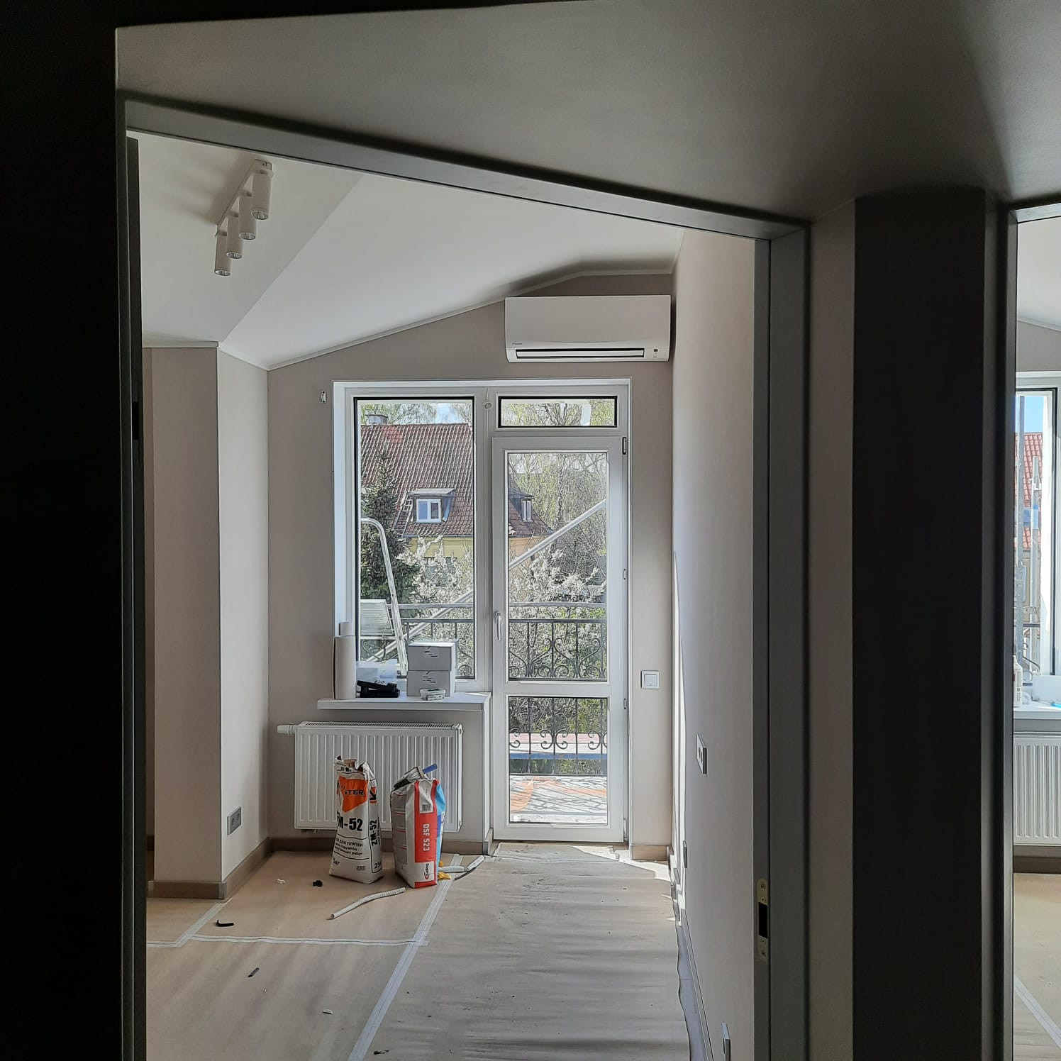 Установка кондиционера в квартирах с ремонтом