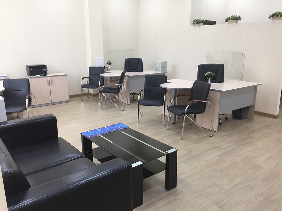 Фото интерьеров офиса строительной компании "Любимый Дом" г. Краснодар