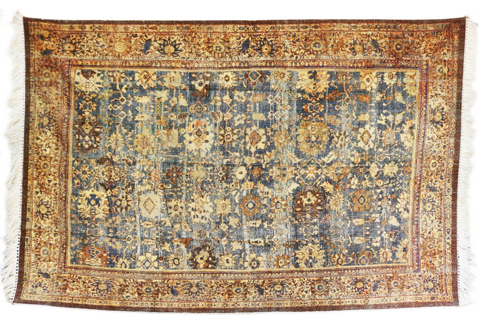 Handwoven Cotton Dhurrie Rug with Fringes and Tribal Prints, Multicolor