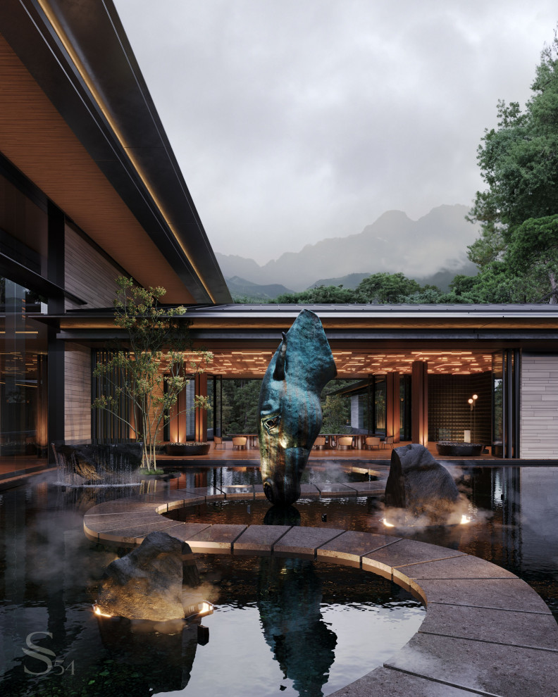 Внутренний двор особняка