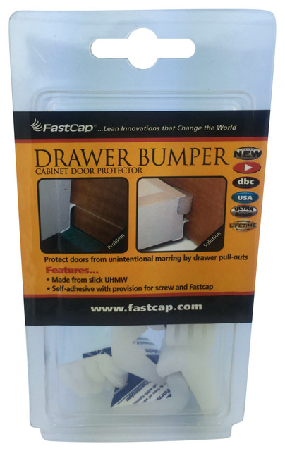 Fastcap Drawer Bumpers For Roll Out Pull Out Drawers 10 Pack