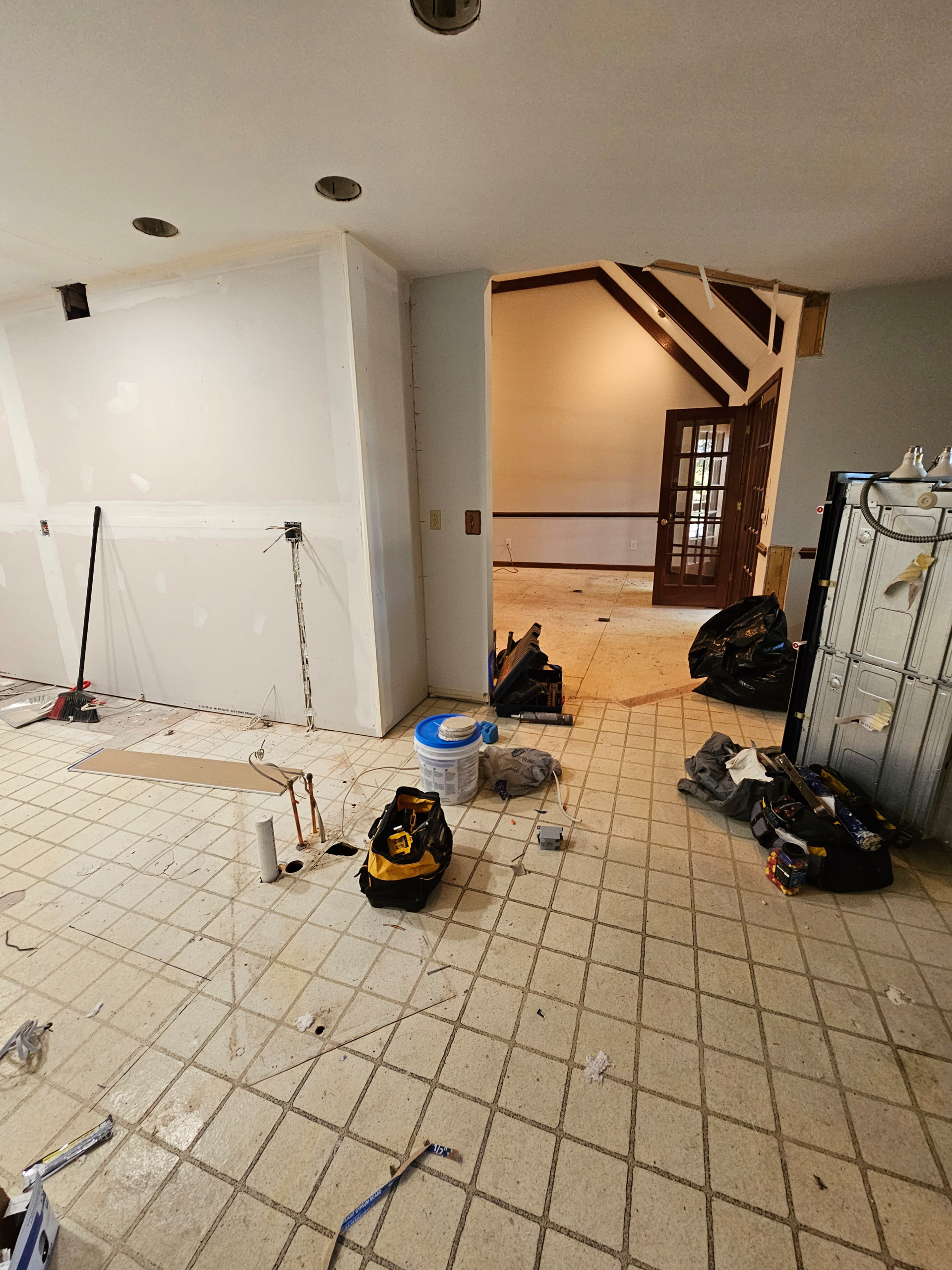 White Modern Kitchen Update