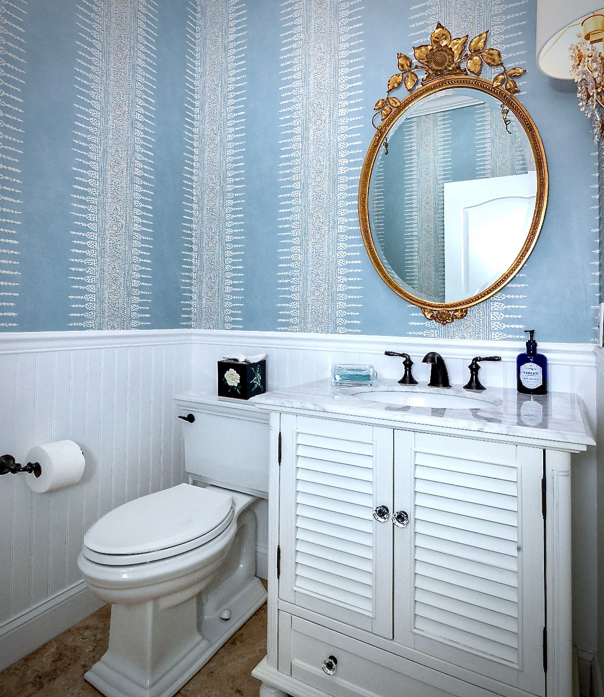 Elegant Powder Room
