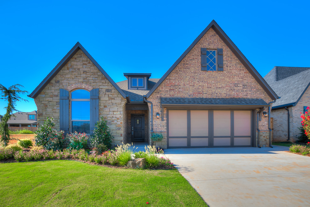 Tudor Style Home Transitional Exterior Oklahoma City Tudor Style Home Transitional Exterior Oklahoma City