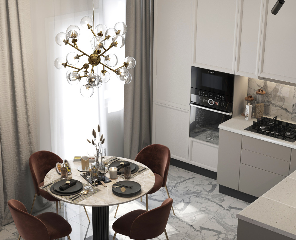 Дизайн-проект  кухни в г . Дзержинске