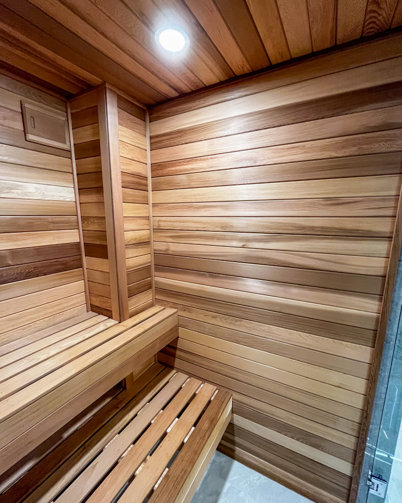 Sauna and Washroom Home Transformation