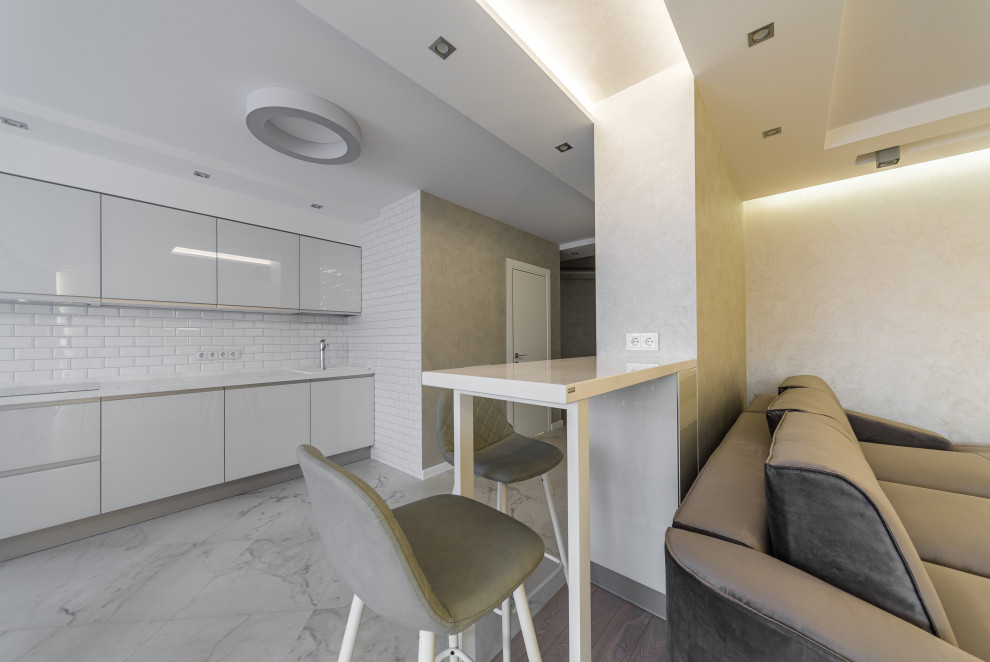 Реализованный проект. Квартира в современном стиле. ЖК Царицынский-2.