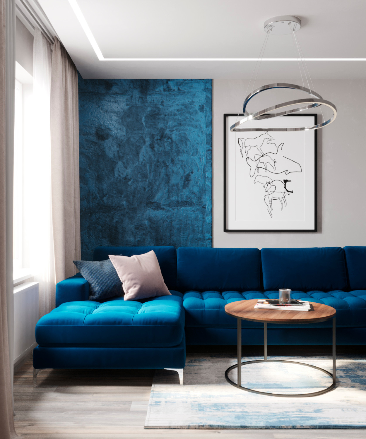 Трёхкомнатная квартира на Большом Сампсониевском