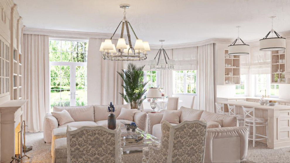 Интерьер в стиле "Американская классика"