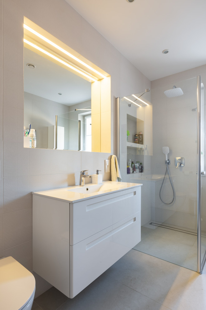 Bright neoclassical house