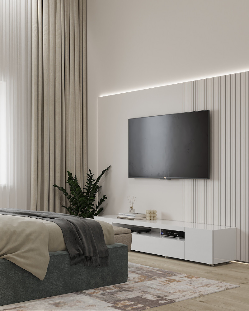 Дом для семьи в стиле минимализм 125 м². Посёлок Костюнино