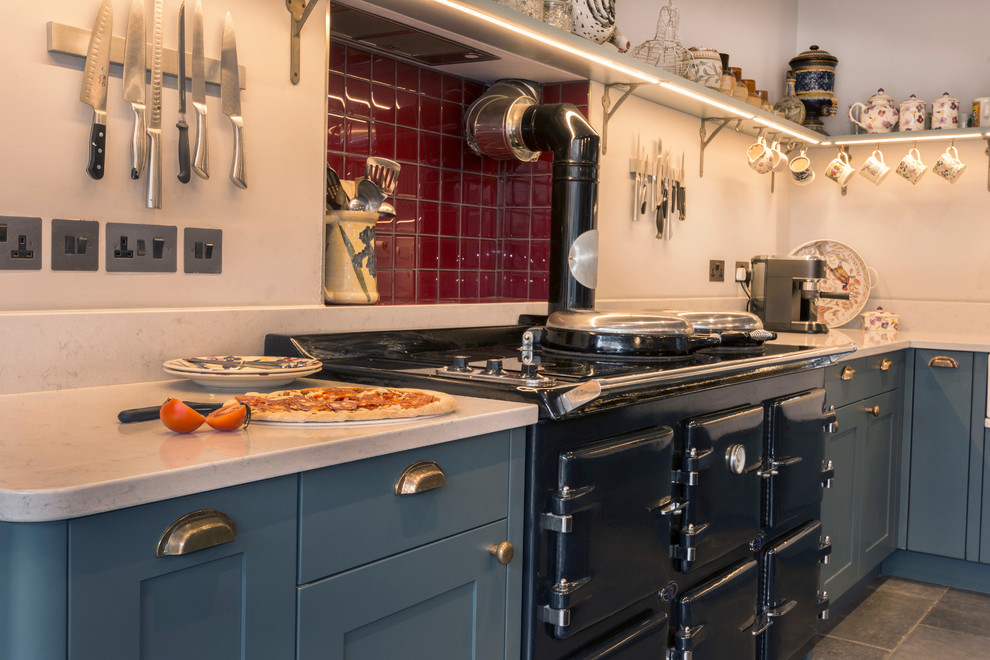Inspiration for a traditional kitchen in Cornwall.