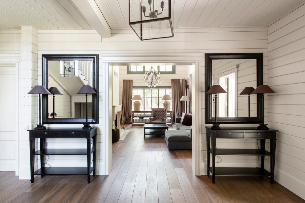 Один из домов, выкрашенных материалами Renner