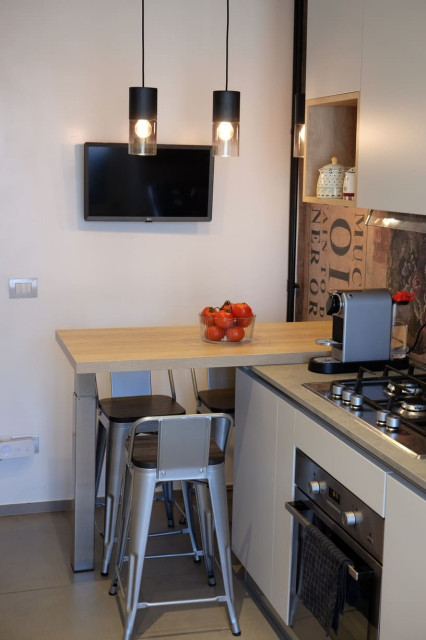Restyling Casa a Roma kitchen