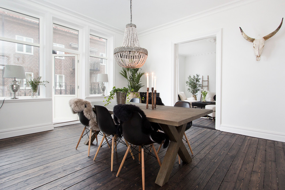 Design ideas for a scandinavian dining room in Malmo.