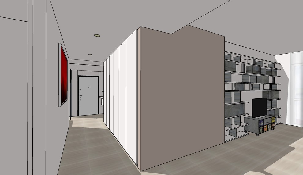 Appartamento 2+1 - ristrutturazione a Milano - completamento arredo