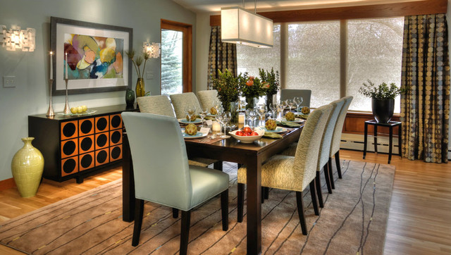 Mid-Century Modern Dining Room - Modern - Dining Room ...  Mid-Century Modern Dining Room modern-dining-room