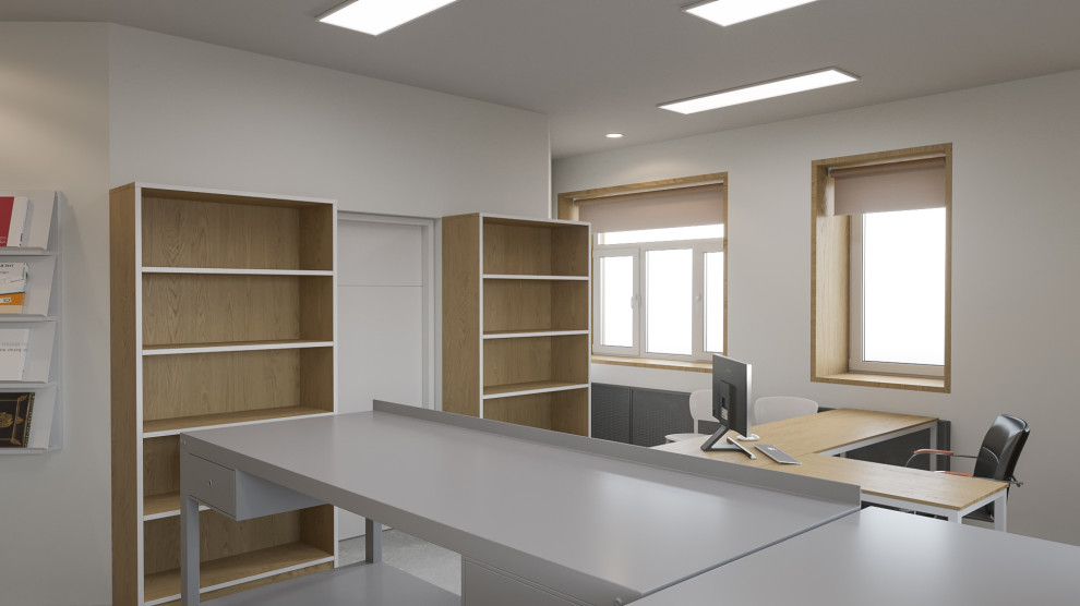 Дизайн-проект Модельной библиотеки в с.Кижинга (Республика Бурятия)