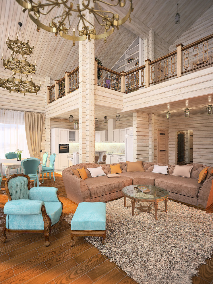 Коттедж из клеёного бруса