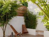 Contemporary Patio by Laara Copley-Smith Design
