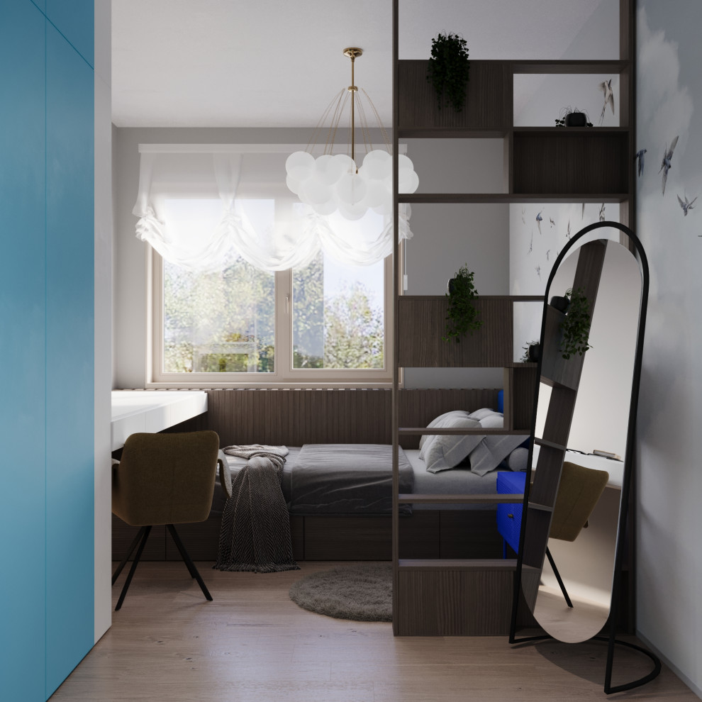 Дизайн 2х этажного дома в стиле эклектика