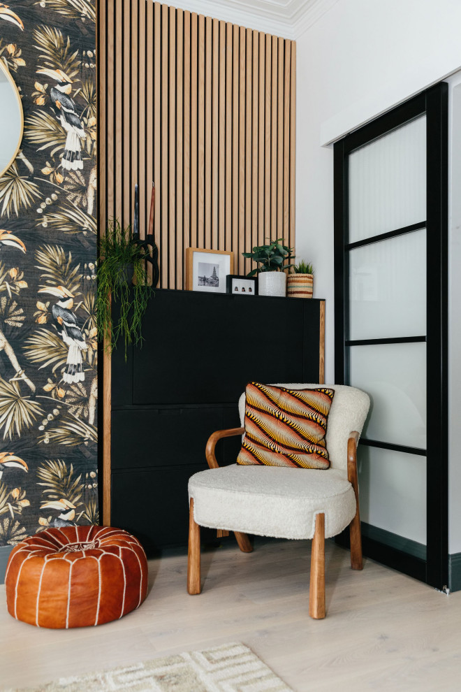 Modern Tropical Snug Tropical Living Room London by My Bespoke