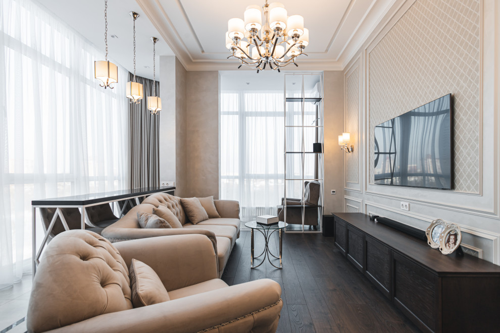 Реализованный интерьер 4-х комнатной квартиры