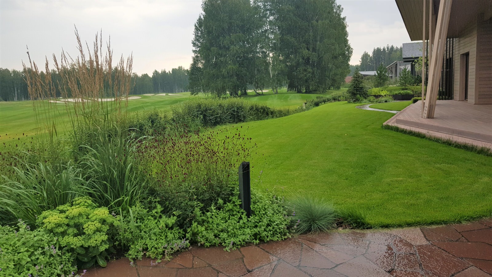 Участок с видом на гольф-поле