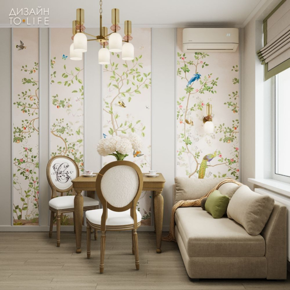 Квартира в стиле современного шинуазри