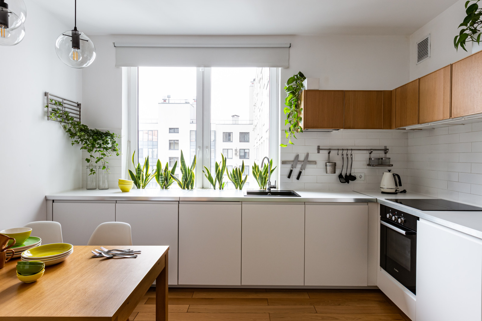 Светлая яркая квартира