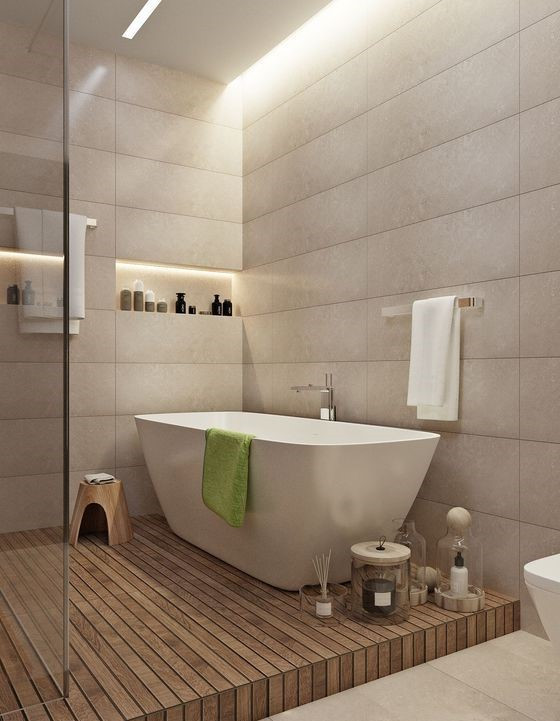 Идея дизайна: главная ванная комната среднего размера в современном стиле с открытыми фасадами, серыми фасадами, отдельно стоящей ванной, угловым душем, унитазом-моноблоком, белой плиткой, цементной плиткой, белыми стенами, мраморным полом, раковиной с пьедесталом, мраморной столешницей, белым полом, душем с распашными дверями, серой столешницей, нишей и тумбой под две раковины