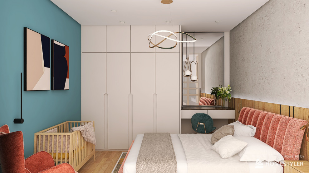 Однокомнатная квартира 51м2 для молодой семьи с ребенком