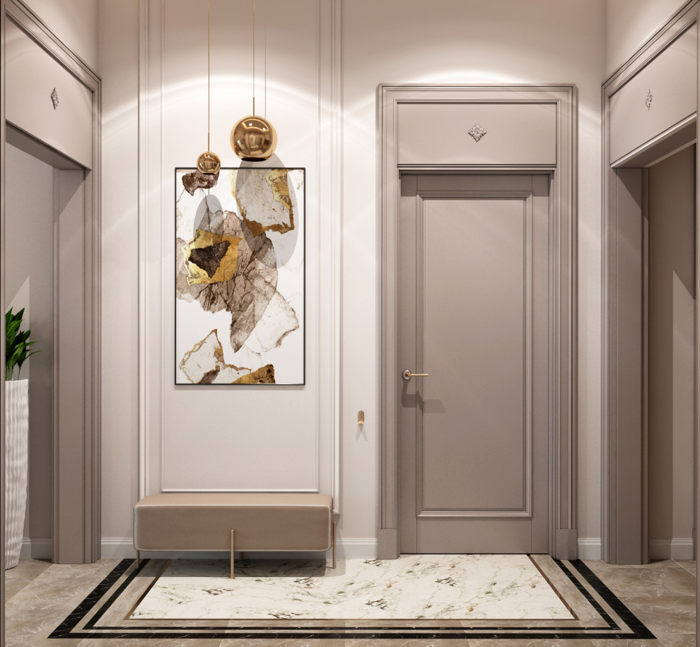 Дизайн-проект 4 комнатной квартиры в Анапе