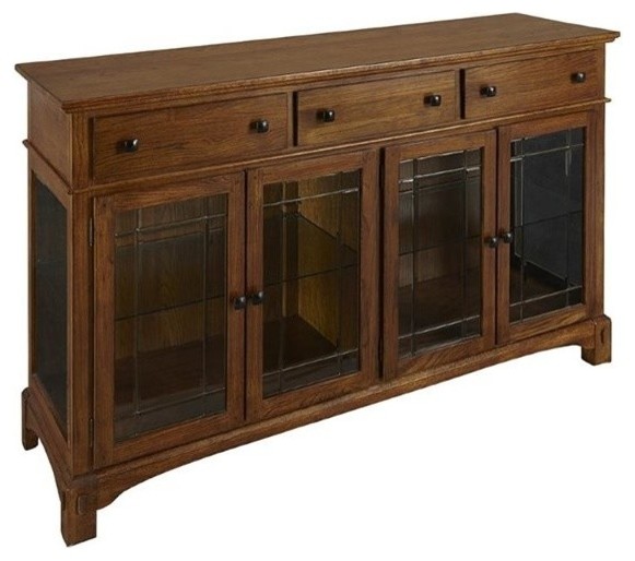 AAmerica Laurelhurst Sideboard, Mission Oak Transitional Buffets