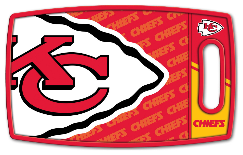 Kansas City Chiefs Logo Series Cutting Board