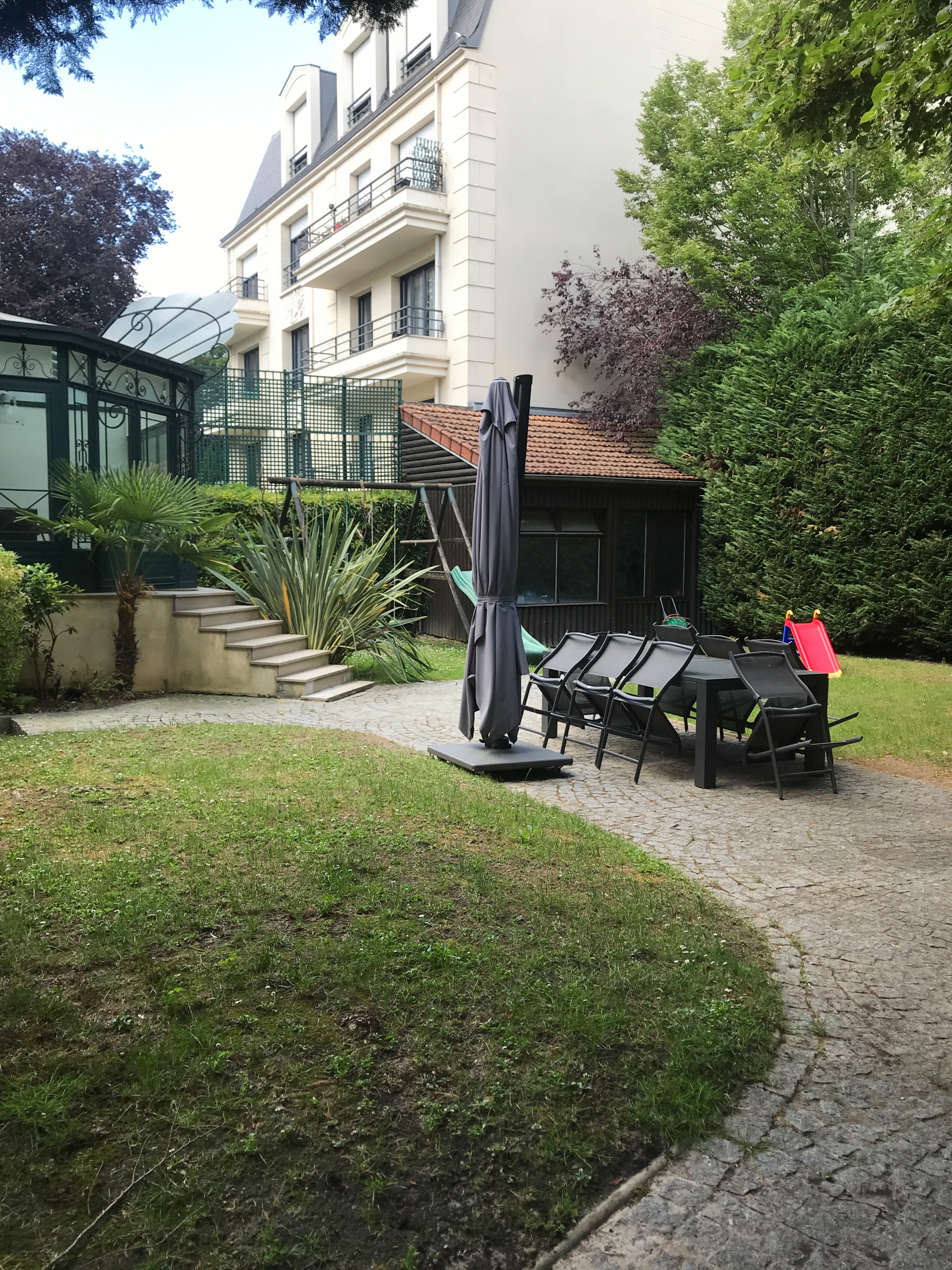 Jardin structuré à la française