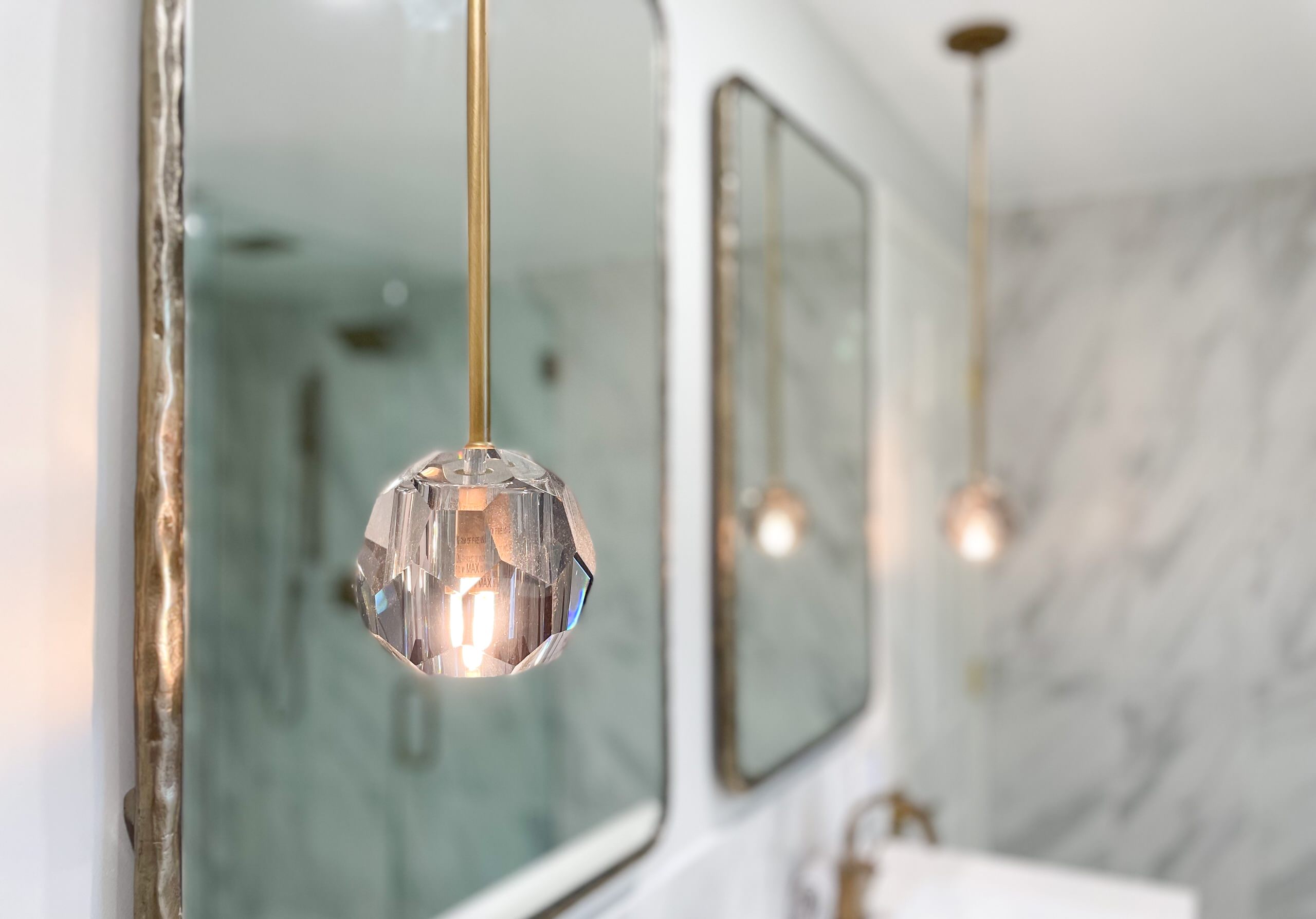 Spa-Inspired Master Bath | Governors Ranch, CO | Modern Glam Bathroom Renovation