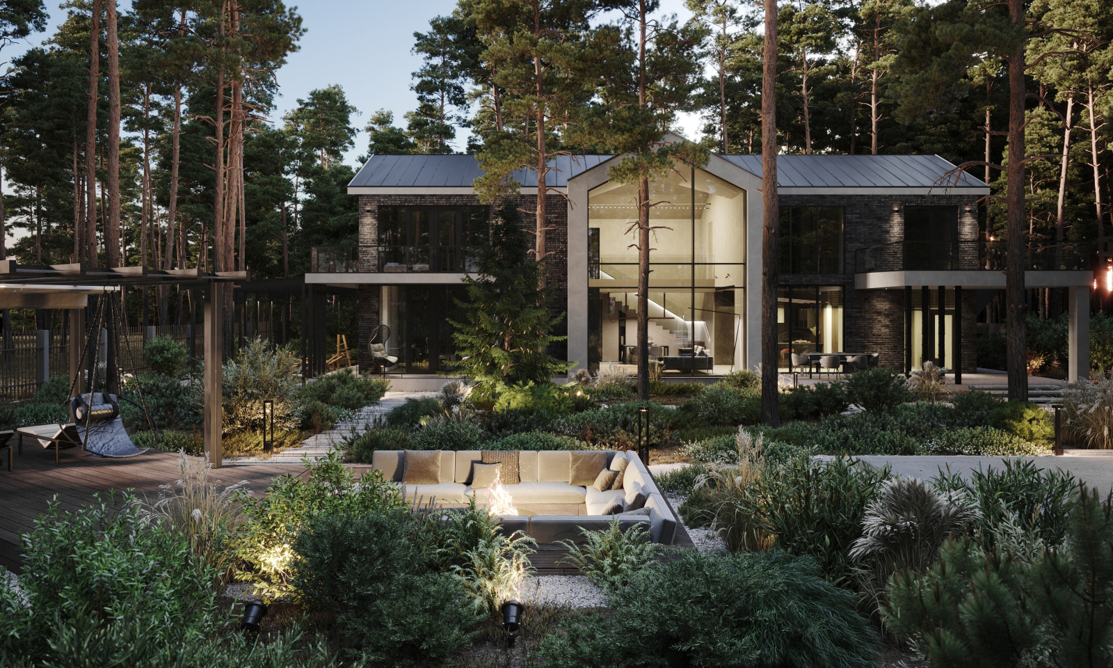 Ландшафтный дизайн загородного участка