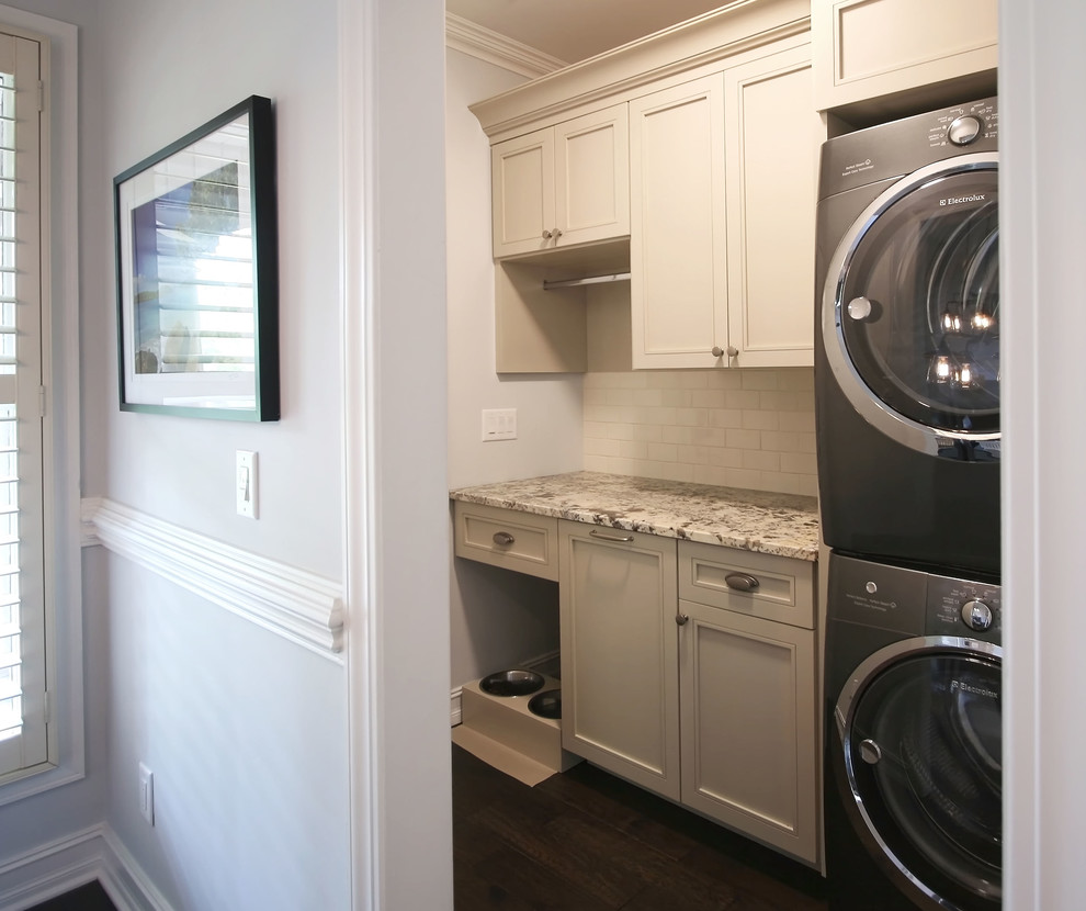 Cerused Oak & Painted Cabinets - Transitional - Kitchen ...