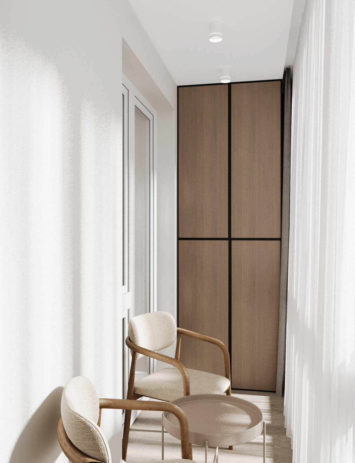 Квартира 54м2 в Анапе в стиле минимализм