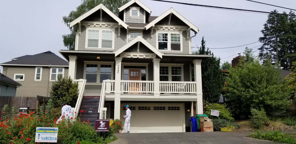 3 Story Home Exterior Paint