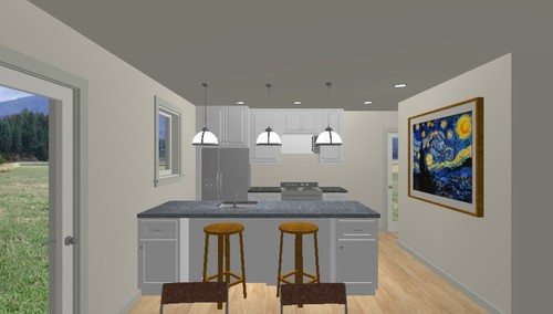 Kitchen Island Against Wall kitchen layout Kitchen Island Against Wall kitchen layout