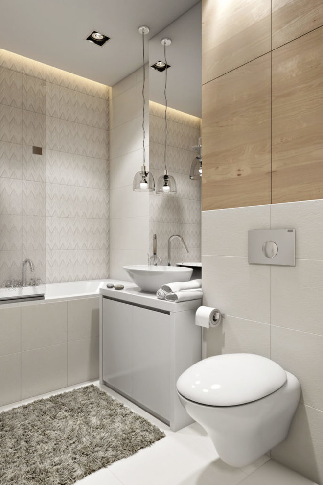 Красивый дизайн интерьера квартиры для молодой пары