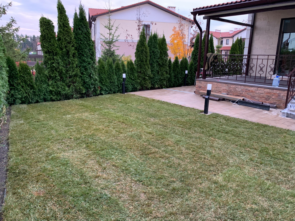 Ландшафтный дизайн в поселке "Жуковка"