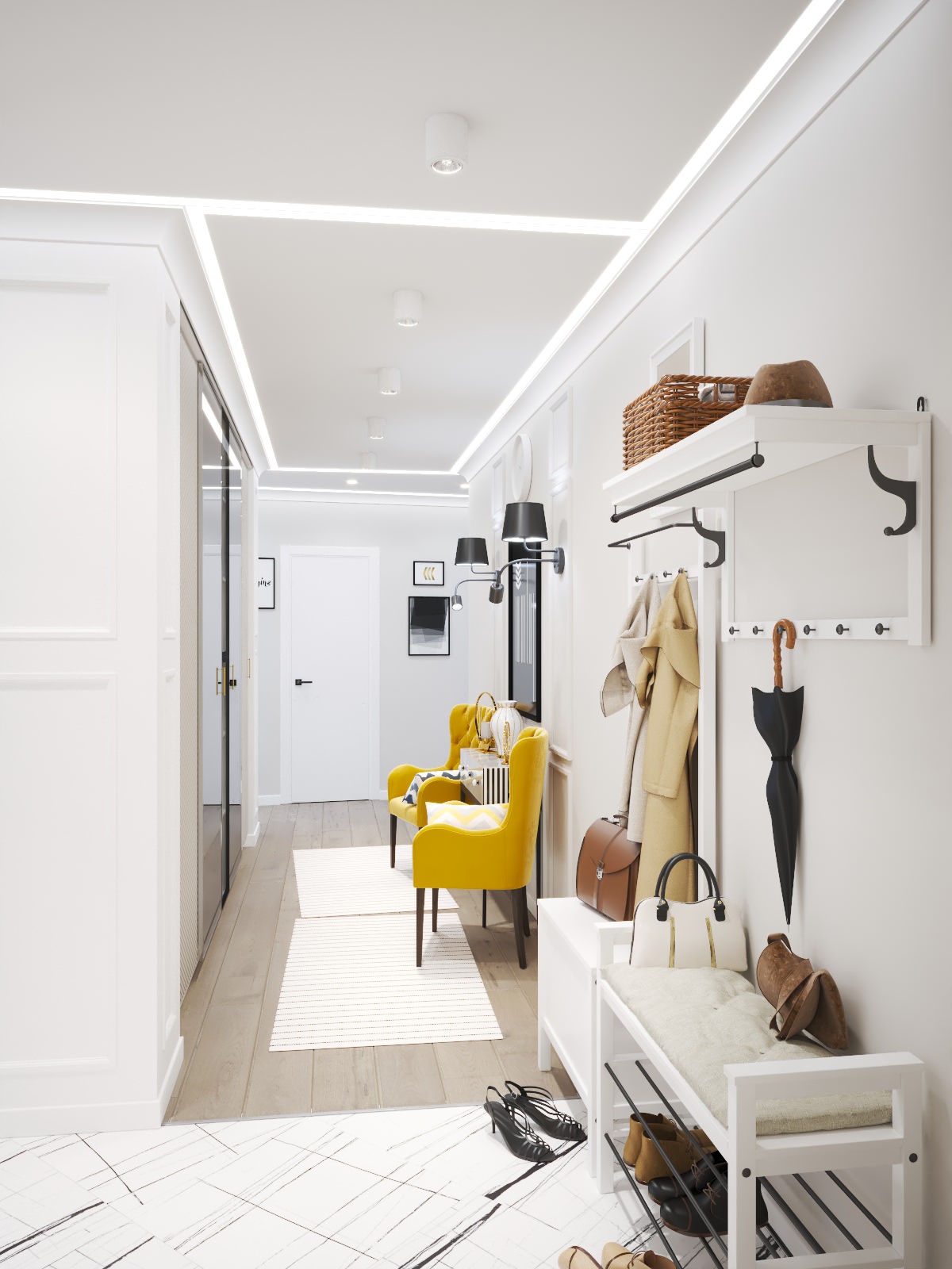 Трехкомнатная квартира / Чебоксары / 2022 год