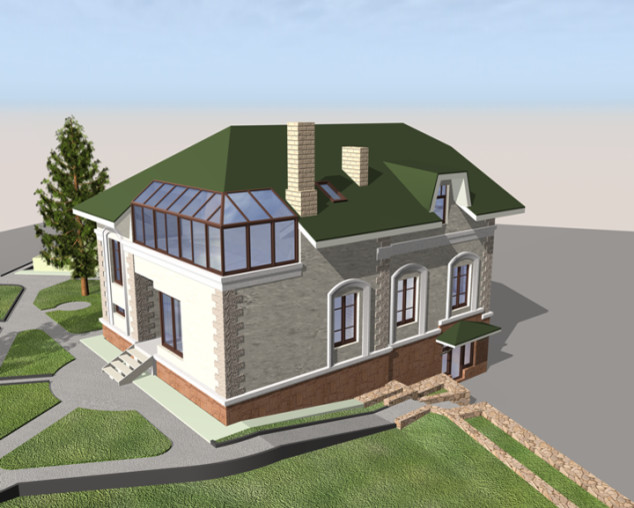 Загородный дом для большой и дружной семьи