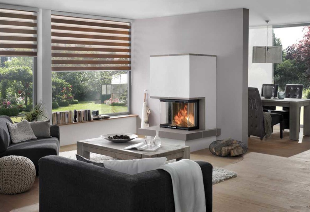 Modernes Wohnzimmer in Leipzig