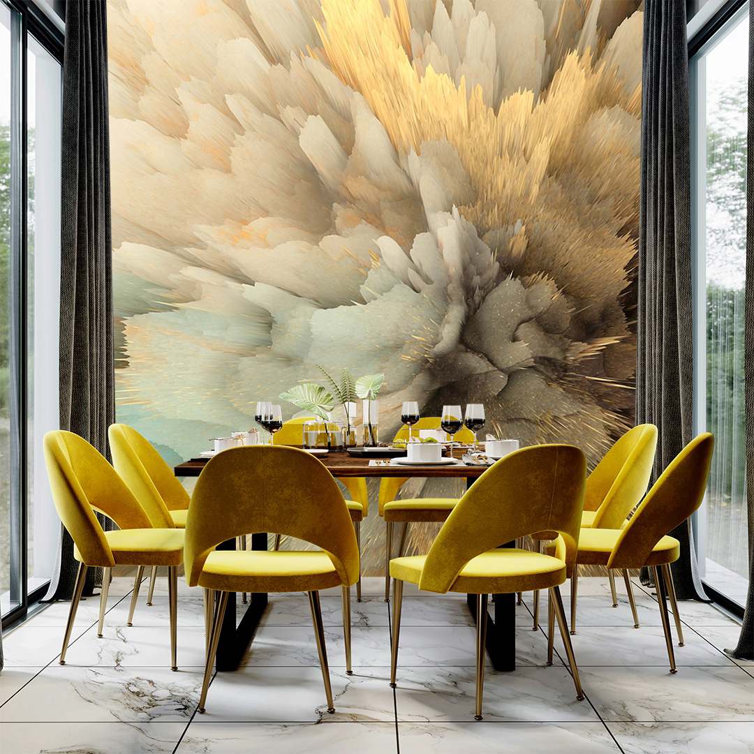 Взрыв эмоций и ярких красок в интерьере