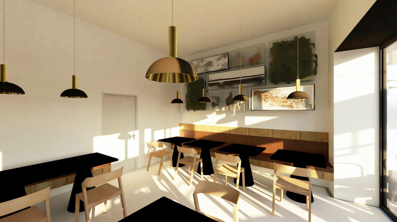 Restaurant Café de l'arrivée / Projet en cours